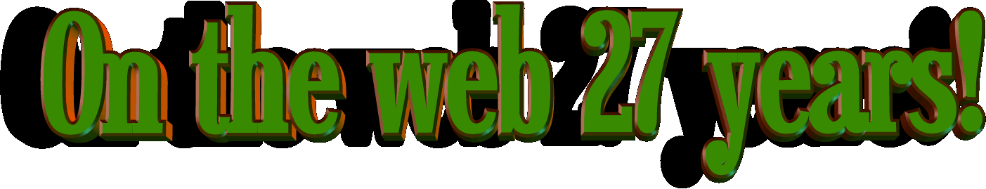 On the web 27 years!